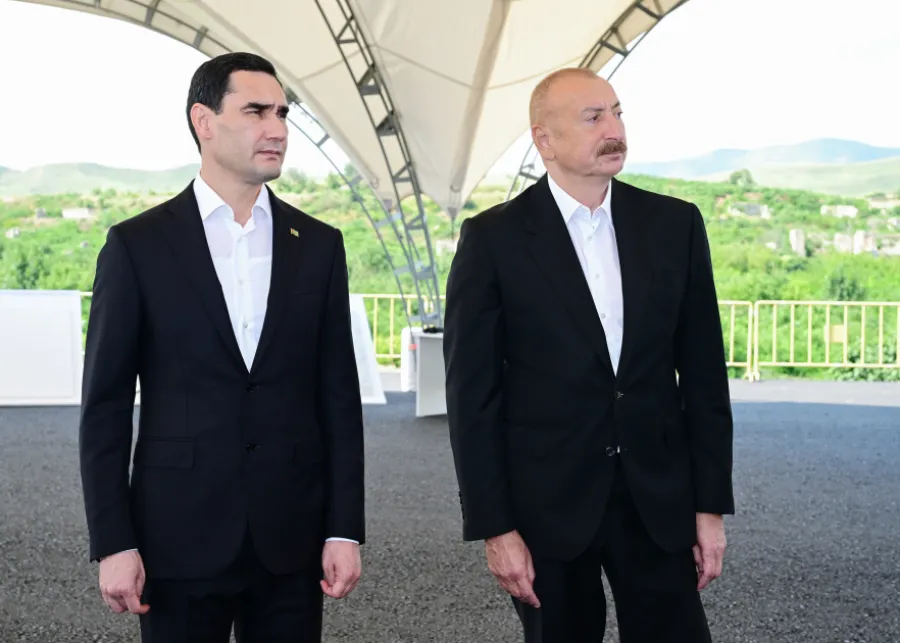 Türkmənistan lideri erməni vandallarının əməlləri ilə qarşılaşdı və... — 6