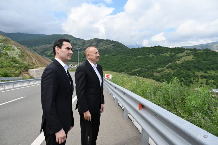 Şuşadan dünyaya mesaj: Azərbaycan və Türkmənistan liderləri Daşaltıda — 2