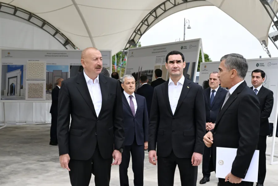 Prezidentlər Şuşa məscidində... — 6