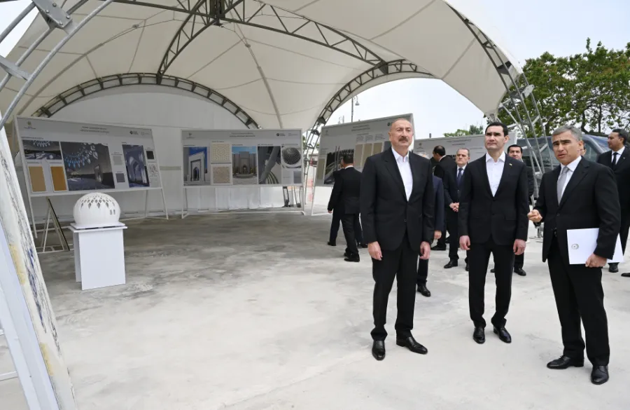 Prezidentlər Şuşa məscidində... — 7