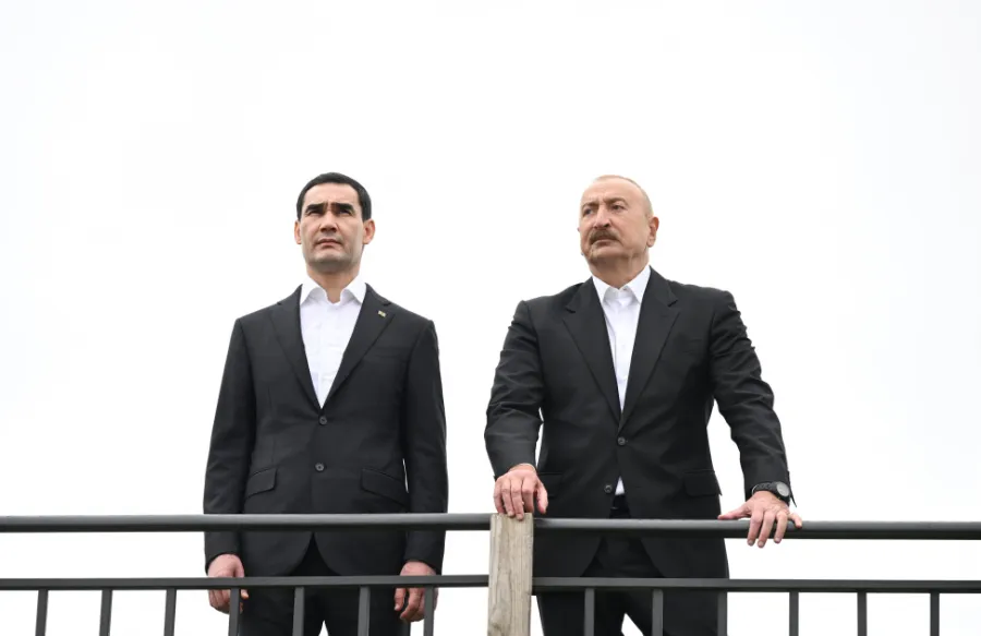 Türkmənistan Prezidentinə Qarabağ atı hədiyyə edildi — 4