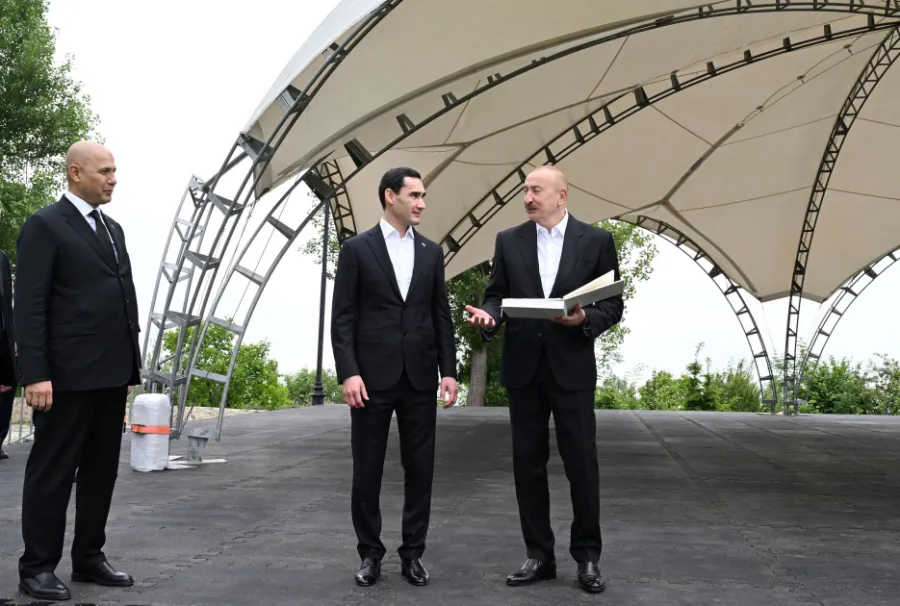 Türkmənistan Prezidentinə Qarabağ atı hədiyyə edildi — 9