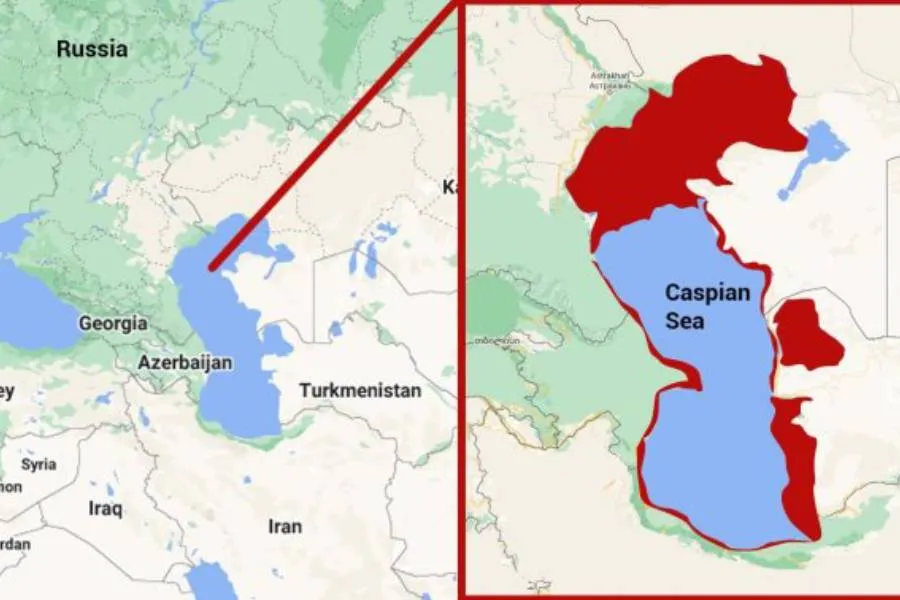 Rusiya ifşa edildi — Xəzəri qurudurmuş