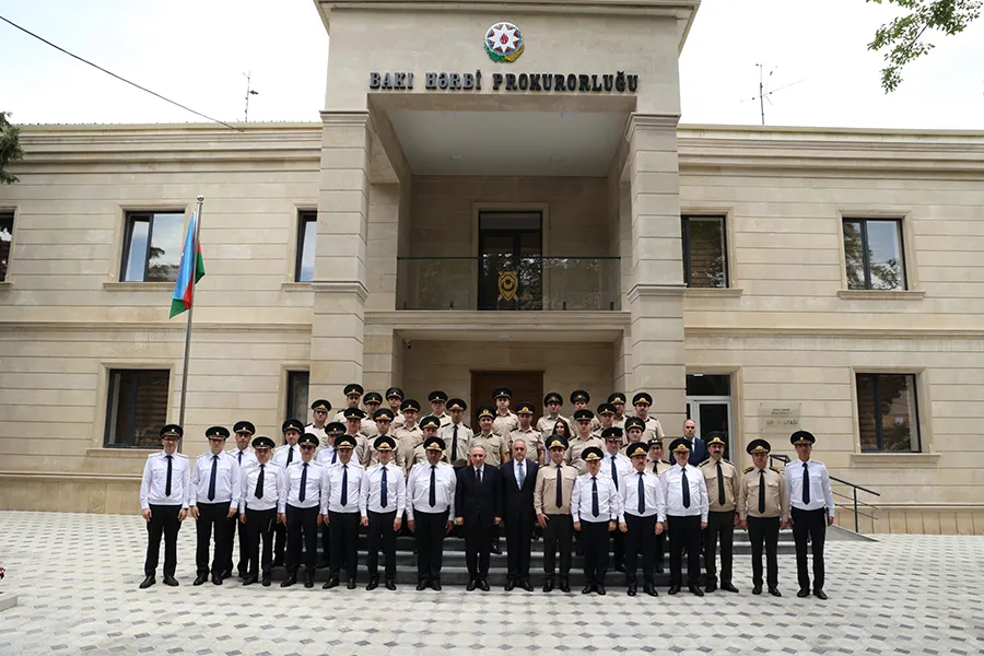 Bakı Hərbi Prokurorluğunun inzibati binasının açılışı oldu