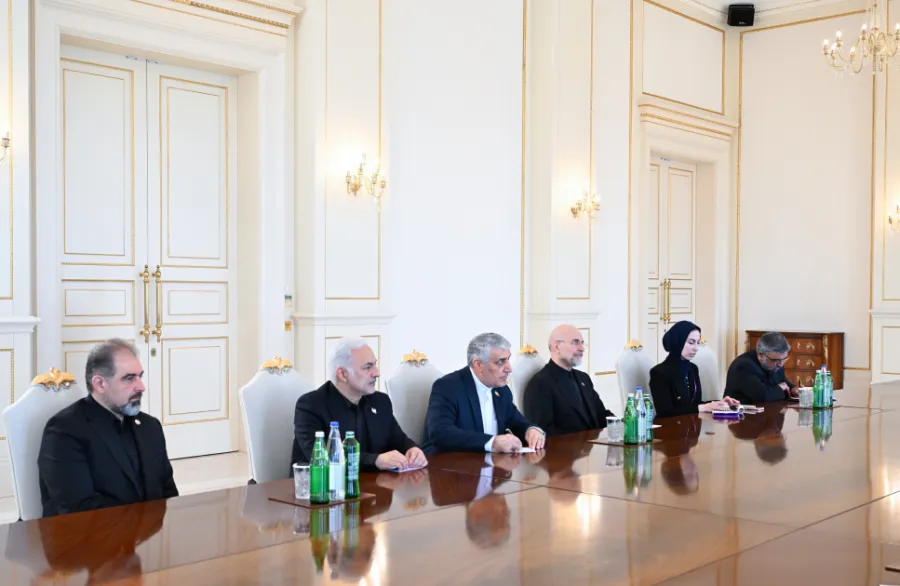 Prezident Məhəmməd Baqer Qalibafı qəbul etdi — 4