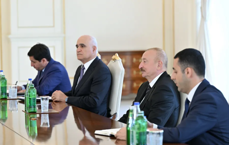 Prezident Məhəmməd Baqer Qalibafı qəbul etdi — 5