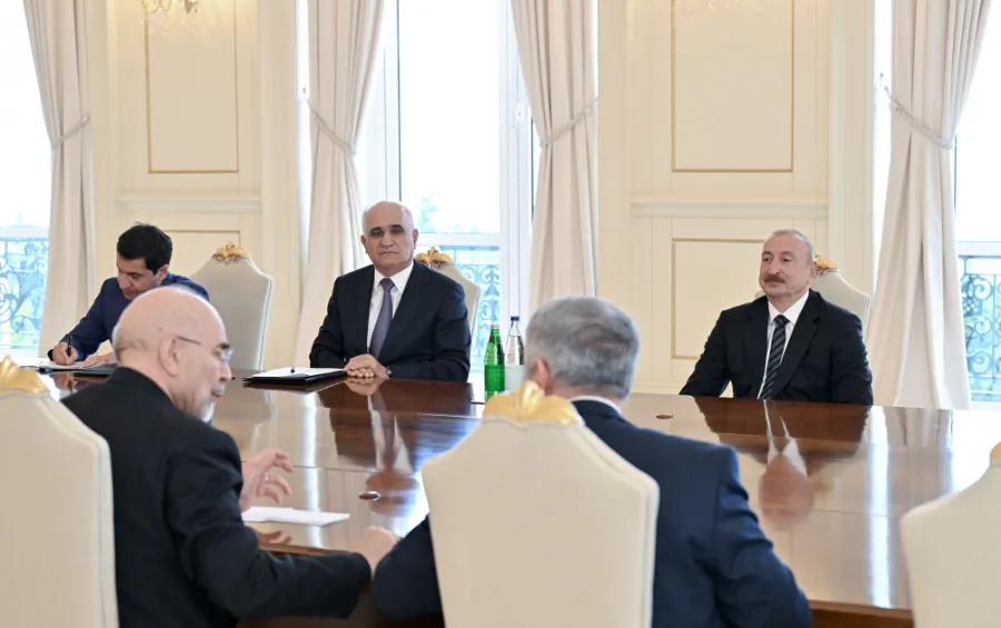 Prezident Məhəmməd Baqer Qalibafı qəbul etdi — 6