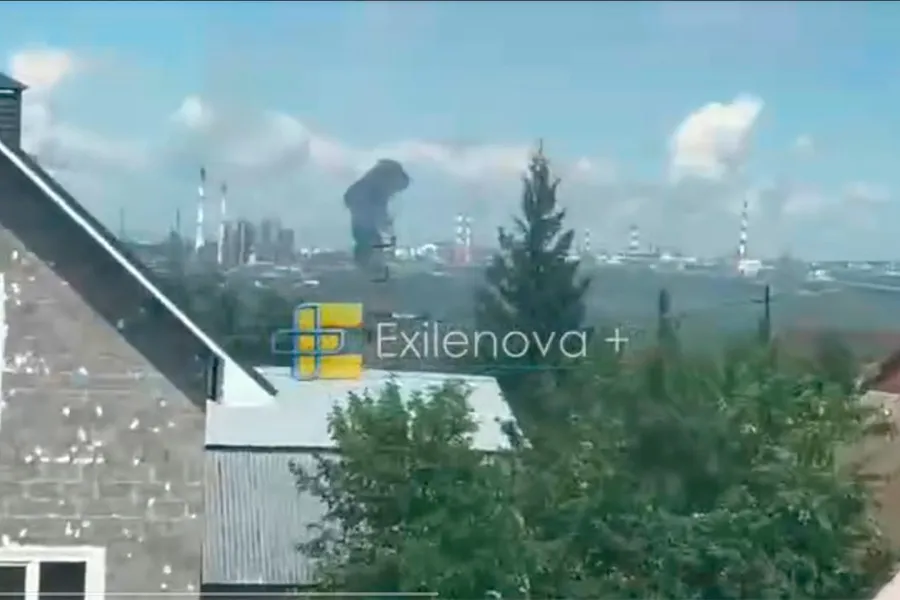 Ukrayna Rusiyanın "qəlbi"nə zərbələri davam etdirir - VİDEO