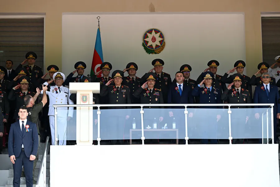 Heydər Əliyev adına Hərbi İnstitutda buraxılış mərasimi keçirildi — 2