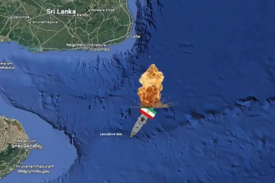 Amerika İran gəmisini birgə təlimə dəvət etdi, sonra torpedo ilə vuraraq batırdı