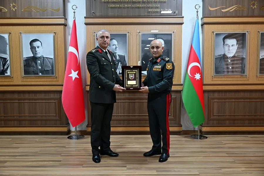 Azərbaycan və Türkiyə Milli Müdafiə Universitetlərinin rəhbər heyəti görüşdü — 1
