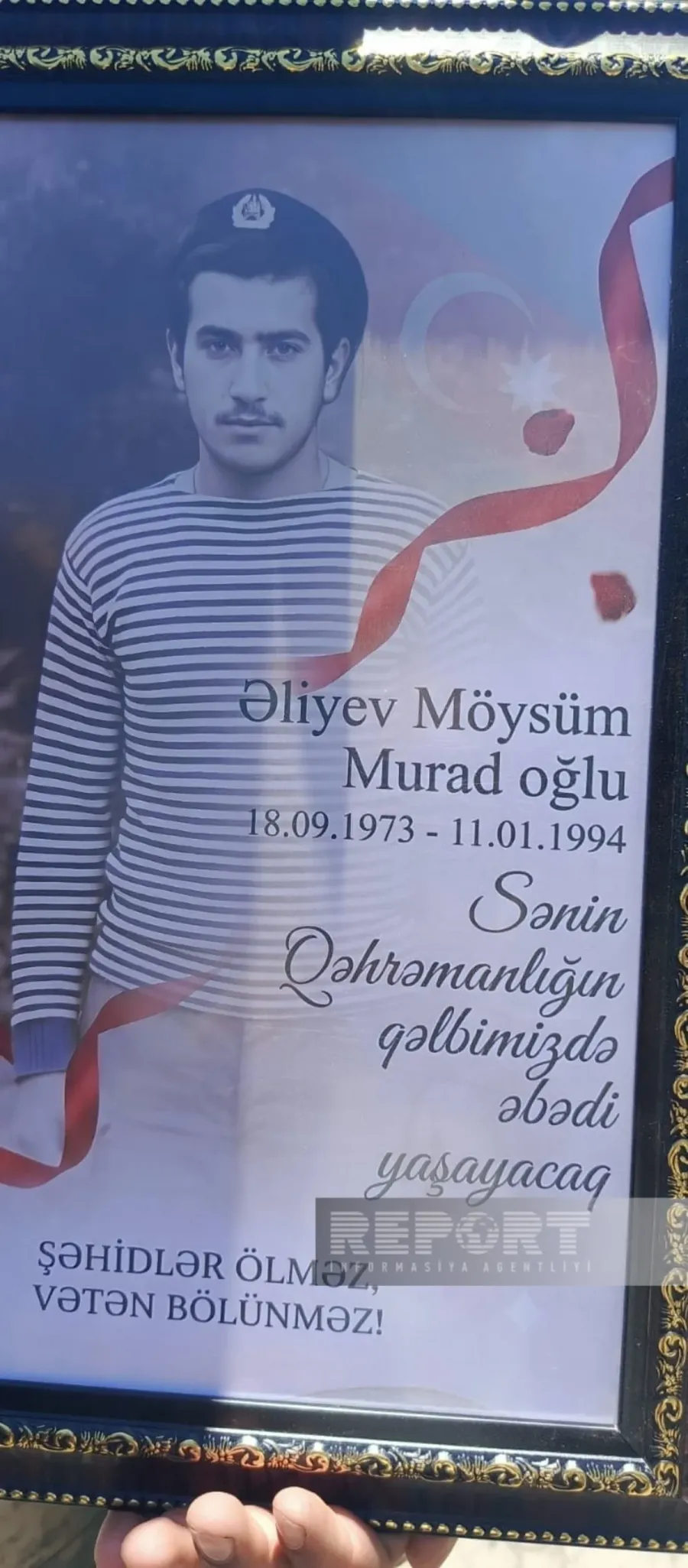 Birinci Qarabağ müharibəsinin itkin şəhidi Füzulidə dəfn edildi — 1