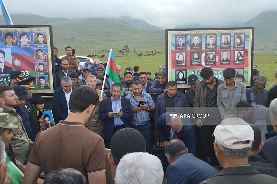 33 ildən sonra itkin-şəhid doğma kəndində dəfn olundu