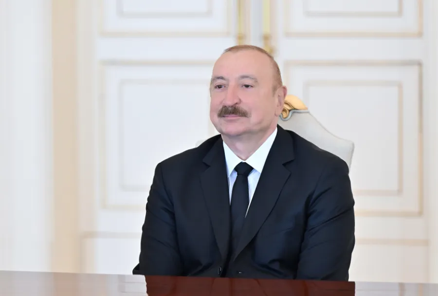 Prezident İordaniya Baş nazirinin müavinini qəbul etdi — 4