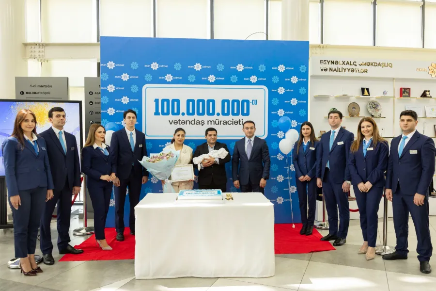“ASAN xidmət”in 100 milyonuncu müraciəti balaca körpə tərəfindən edildi — 2