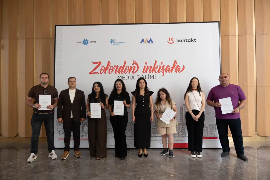 ASAN İnnovativ İnkişaf Mərkəzi Şuşada jurnalistlər üçün təlim reallaşdırdı — 3