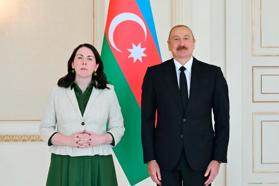 Prezident bu səfirlərin etibarnaməsini qəbul etdi - YENİLƏNDİ 3 - FOTOLAR