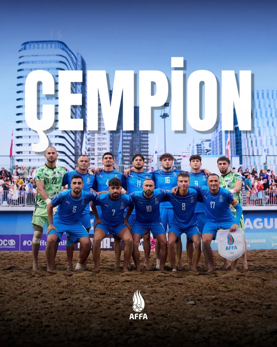 Millimiz (Çimərlik) Avropa çempionatının B Liqasının qalibi oldu — 1
