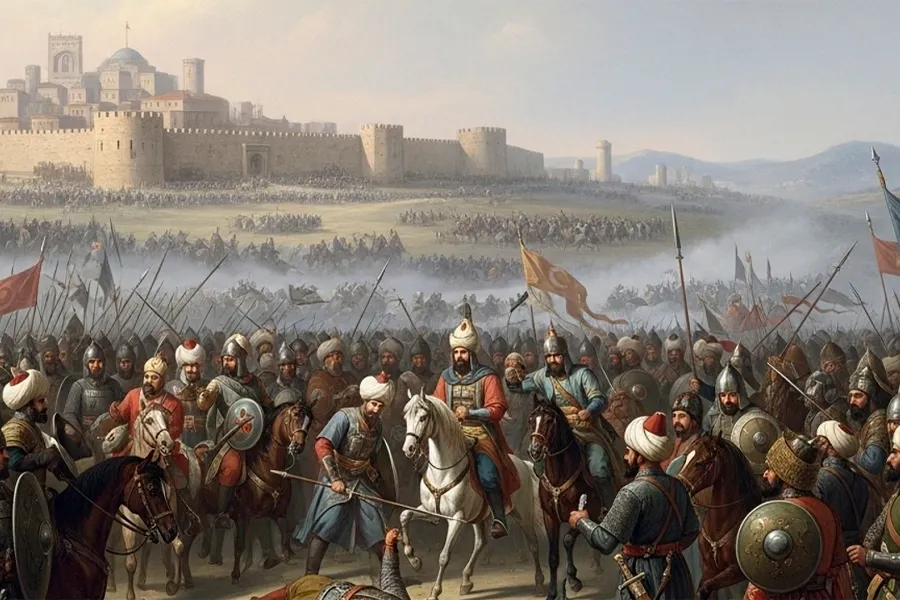 Bəyazid ordusunu istidə Teymurla qarşılaşmaq üçün apardı və türk dünyasının ən böyük faciəsi baş verdi
