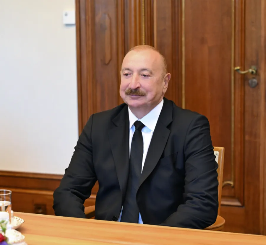 Azərbaycan və Almaniya prezidentlərinin geniş tərkibdə görüşü oldu - YENİLƏNDİ — 4