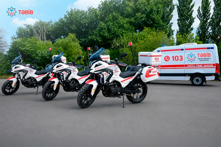 TƏBİB təcili tibbi yardımda yeni “Ambucycle” xidmət modelinin tətbiqinə başlayır