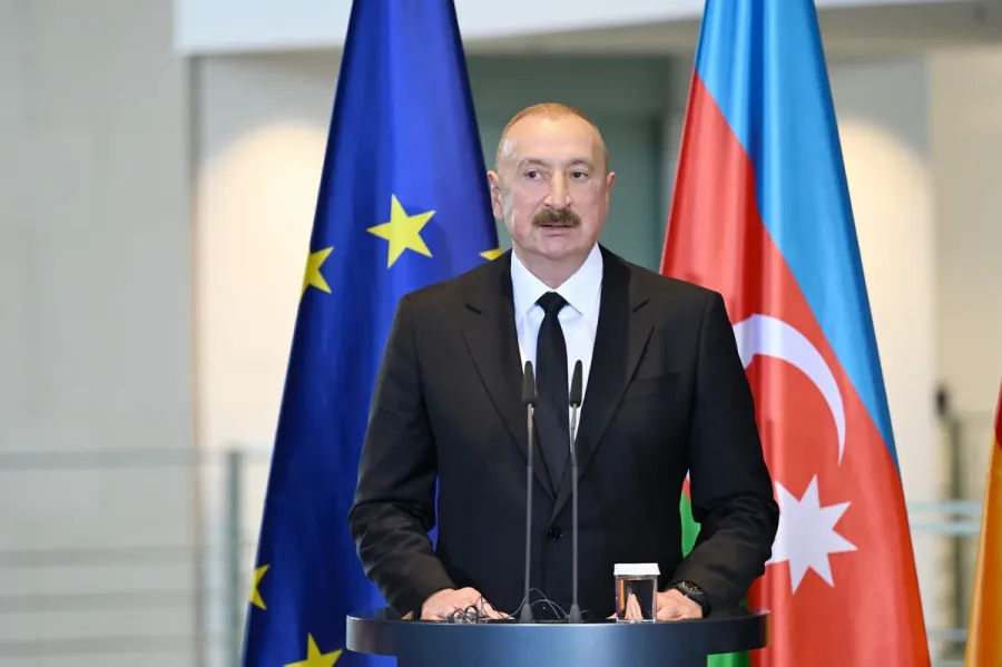Prezident və Fridrix Merts mətbuata bəyanatlarla çıxış etdilər - YENİLƏNDİ — 7
