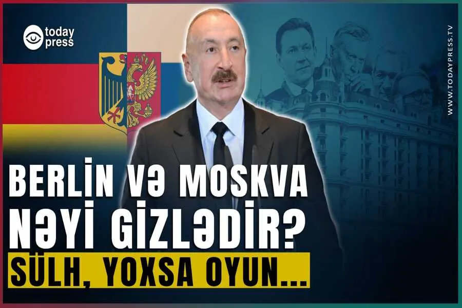 Bakıda gizli Almaniya-Rusiya görüşü ilə bağlı ilginc suallar ortaya çıxdı - VİDEO