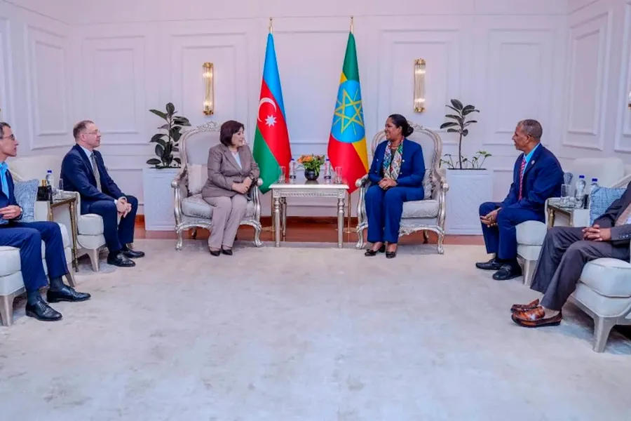 Sahibə Qafarova Efiopiyada səfərdədir