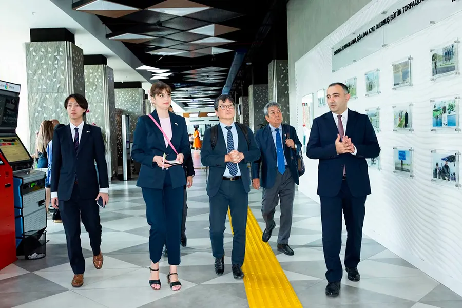 Yaponiya Parlamentinin nümayəndə heyəti “ASAN xidmət”də