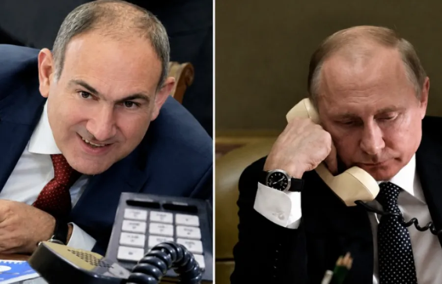 Paşinyan Putinə təcili zəng etdi - Nə danışıblar ? 