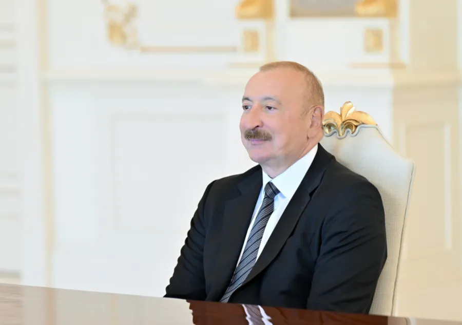 İlham Əliyev Dünya Güləş Birliyinin prezidentini qəbul etdi — 2