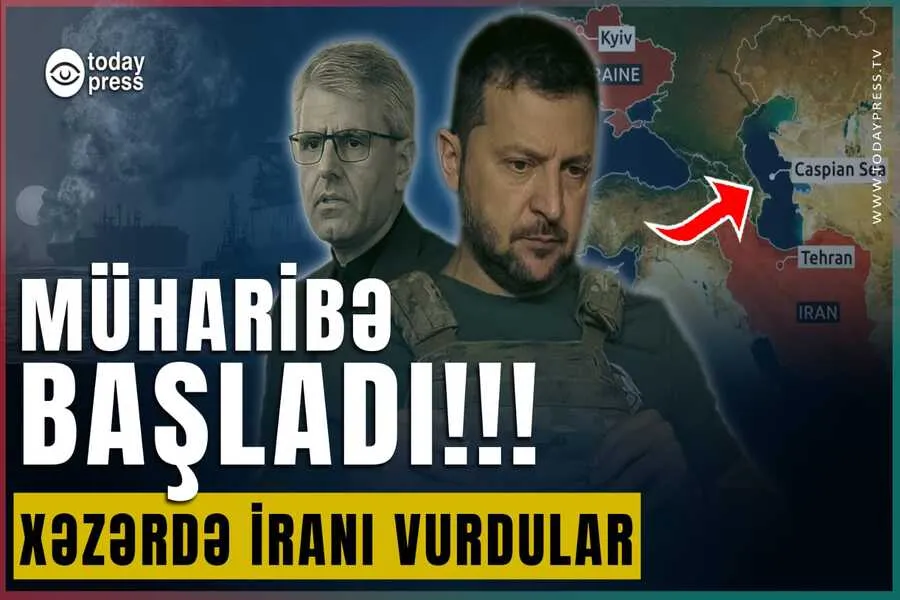 Müharibə Xəzər dənizinə sıçradı: Hörmüz və Qırmızı dənizdən sonra Xəzərdə silahlar açıldı - VİDEO