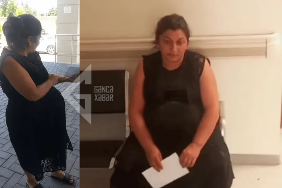 Samux xəstəxanası qadını doğuşa qəbul etmədi, əri motosikletlə Gəncəyə apardı - VİDEO