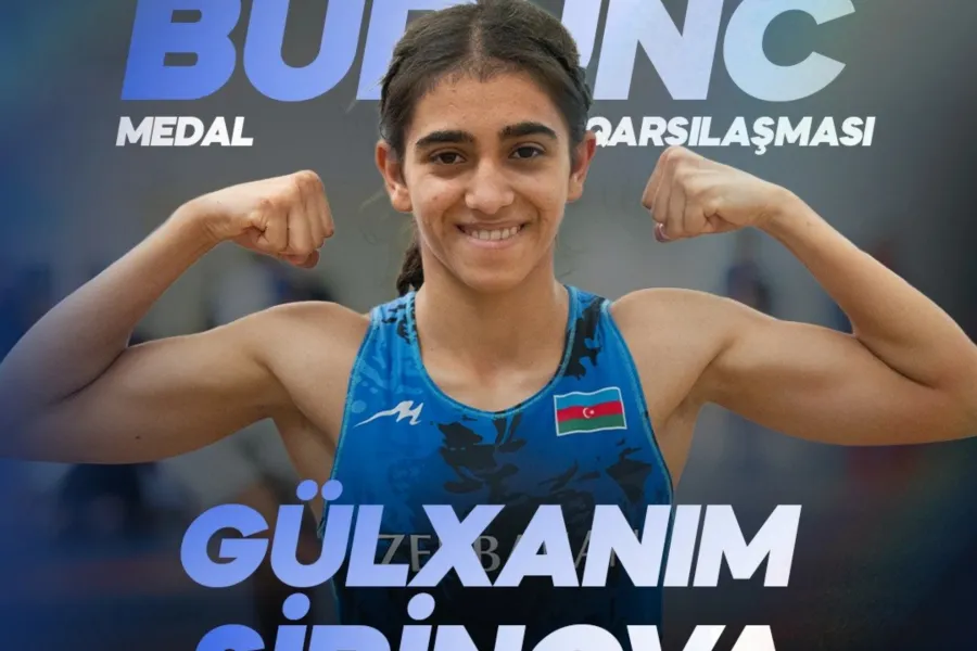Gülxanım Şirinova bürünc medal qazana bilmədi