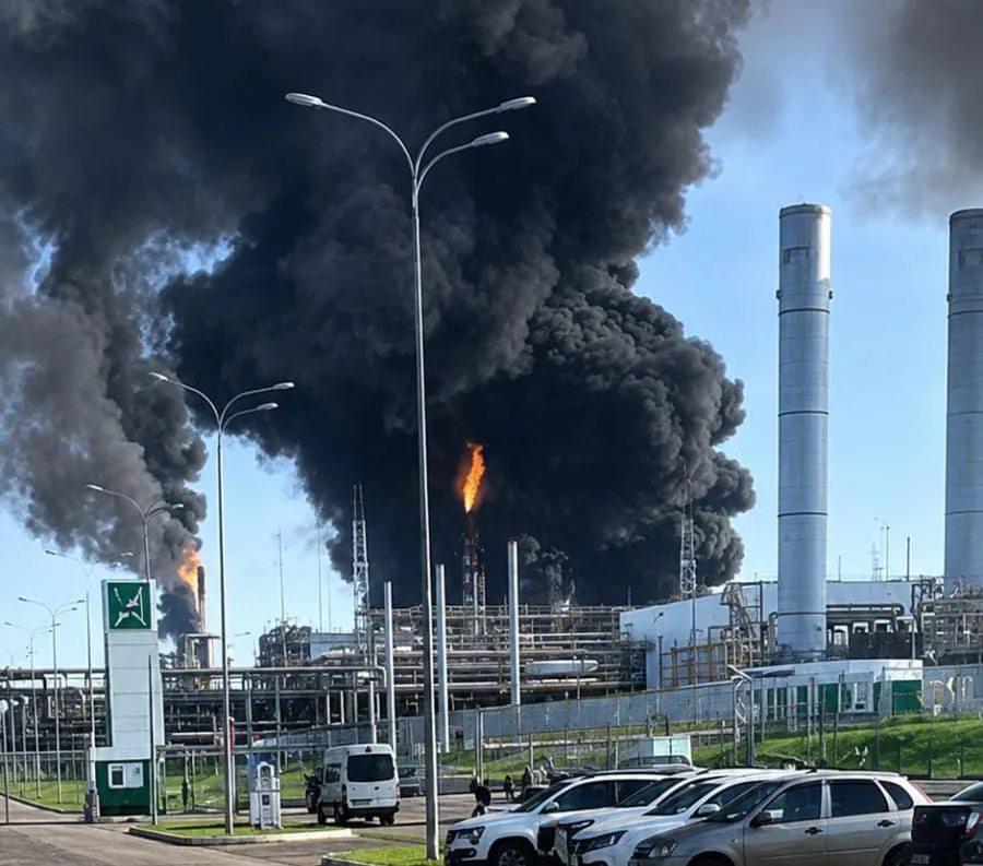 В Татарстане произошел взрыв на нефтехимическом комплексе