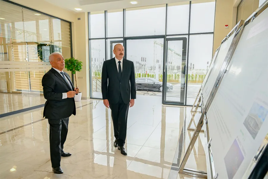 Prezident İlham Əliyev “Yeni Səngəçal” yarımstansiyasının açılışında iştirak etdi