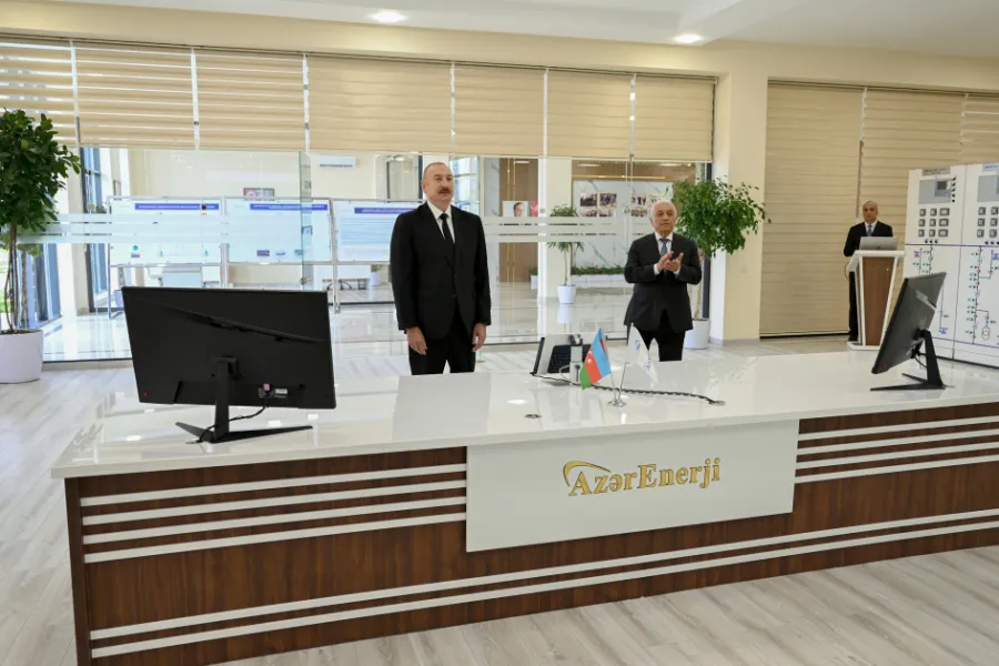 Prezident İlham Əliyev “Yeni Səngəçal” yarımstansiyasının açılışında iştirak etdi — 7