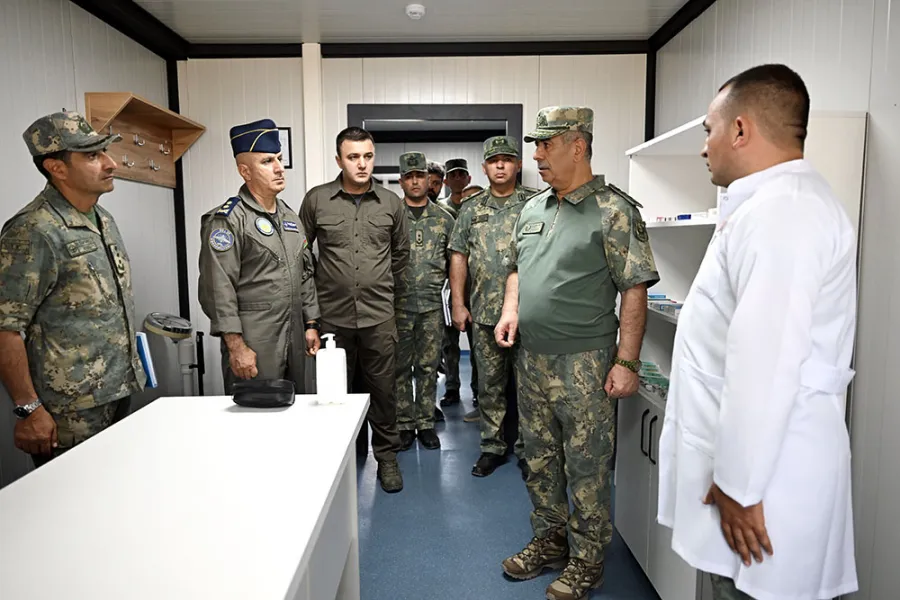 HHM bölmələri üçün 20-yə yaxın yeni hərbi obyekt istifadəyə verildi — 9