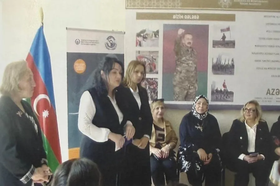 Lənkəran və Masallıda şagirdlər üçün erkən nikahla bağlı maarifləndirici tədbirlər keçirildi - FOTOLAR — 2