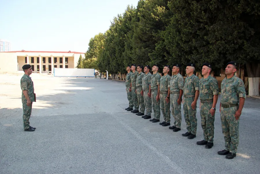 Hərbi qulluqçular imtahana cəlb olunur - FOTO  — 1