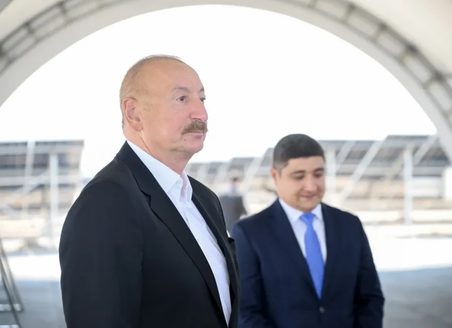 Prezident Günəş Elektrik stansiyalarında görülən işlərlə tanış oldu — 3