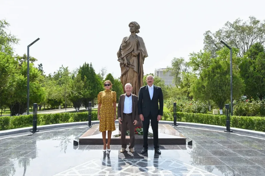 900 illik memarlıq irsi Naxçıvanda belə əbədiləşdirildi - Prezident açılış etdi