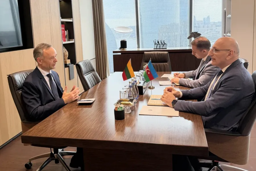 Əmirbəyov və Litva səfiri nələri müzakirə etdi?