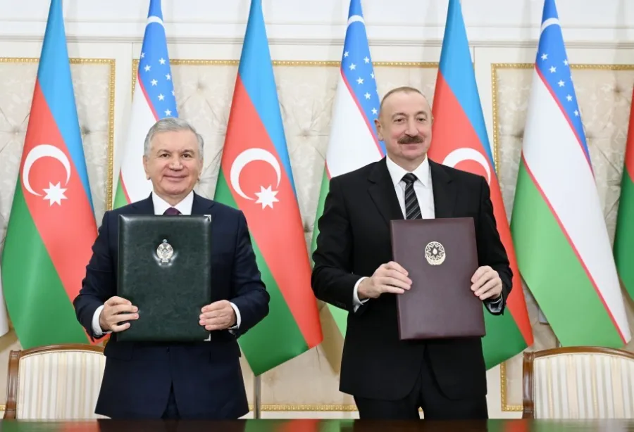 İlham Əliyev Özbəkistanın Milli İnformasiya Agentliyinə müsahibə verdi — 5