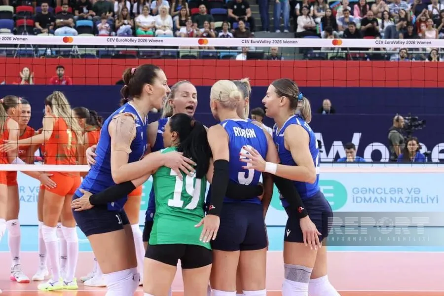 Azərbaycanın qadın voleybolçulardan ibarət millisi Portuqaliya yığmasını məğlub etdi!