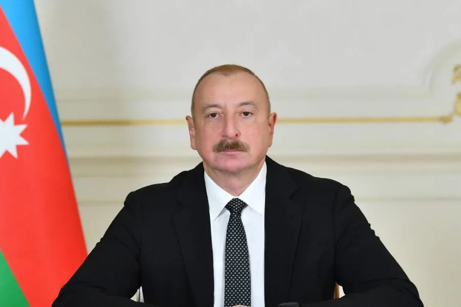 İlham Əliyev Daşkəndə gəldi - VİDEO