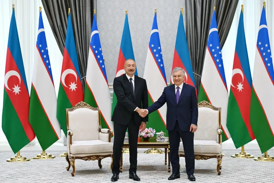 Azərbaycan və Özbəkistan Prezidentləri təkbətək görüşdü — 3