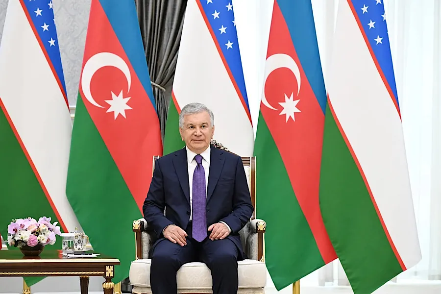 Mirziyoyev İlham Əliyevin Özbəkistana dövlət səfərinin tarixi əhəmiyyət kəsb etdiyini bildirib