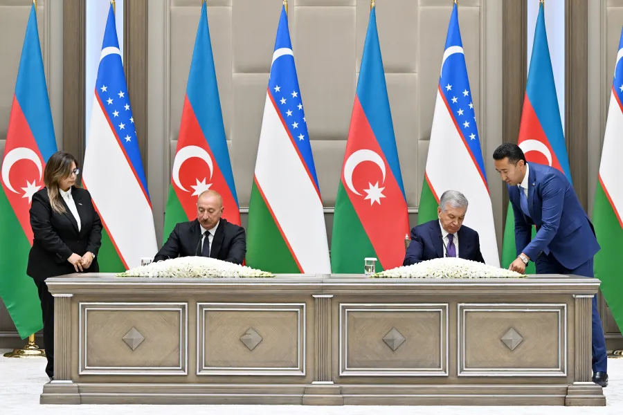 Daşkənddə Azərbaycan və Özbəkistan sənədlərinin imzalanma və mübadiləsi mərasimi oldu — 3