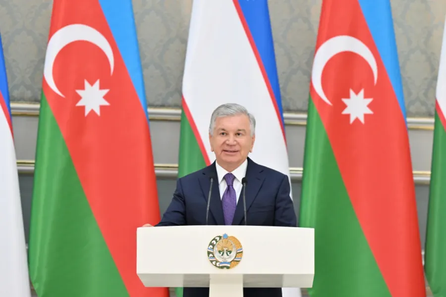 Daşkənddə Azərbaycan və Özbəkistan prezidentlərinin təltifolunma mərasimi keçirildi — 13
